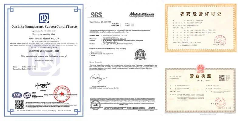 Fipronil certificate Fipronil certificate